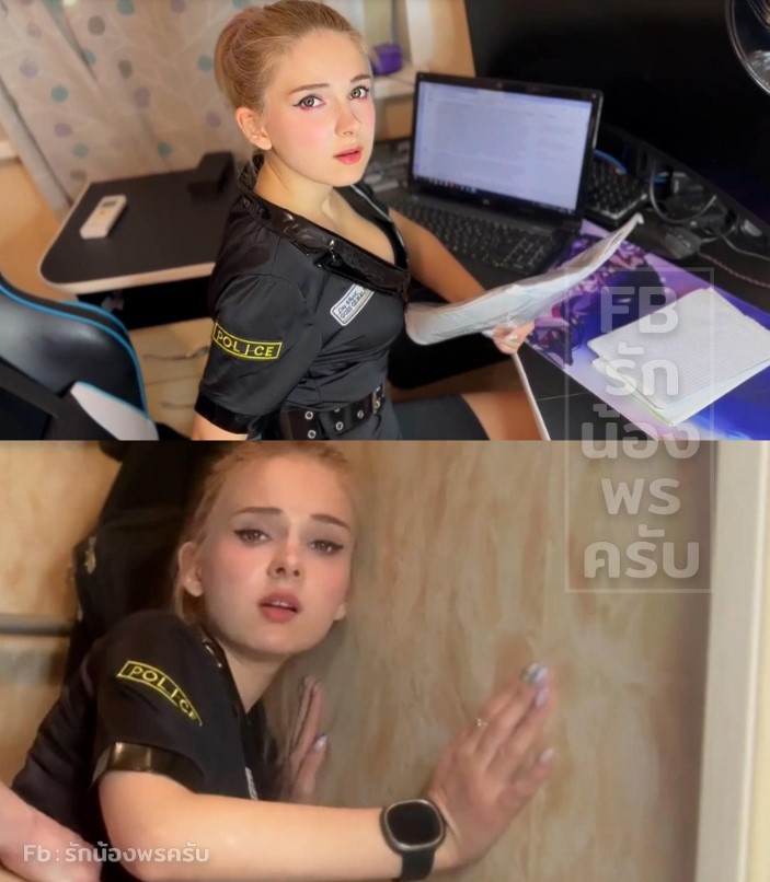 ถอดล่างติดสินบน A cute police officer bribed her superiors PH: Belloff