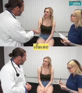>BREEDME ตรวจภายในใส่จนหลั่ง Amber Moores SECRET INSEMENATION