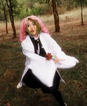 สาวน้อยหน่วยพิฆาตอสูร Mitsuri Cosplay amatemure