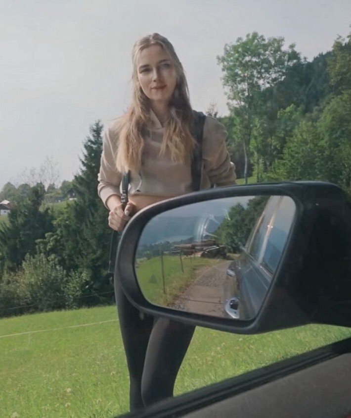 หนังโป๊CREAMPIE! ซับไทย Lost hitchhiking babe gets picked up by stranger